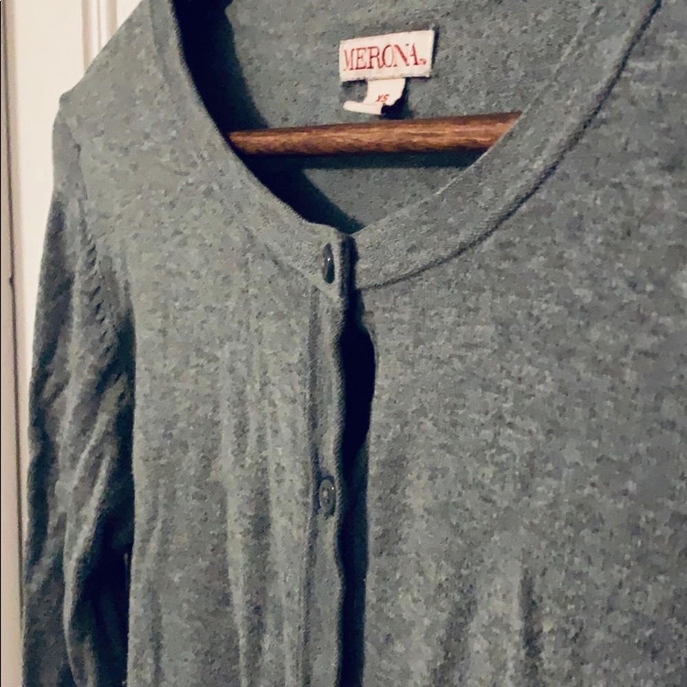 Gray Cardigan - Picture 5 of 5